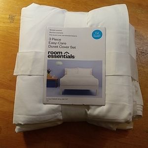 Room essentials 3pc. easy care duvet cover set